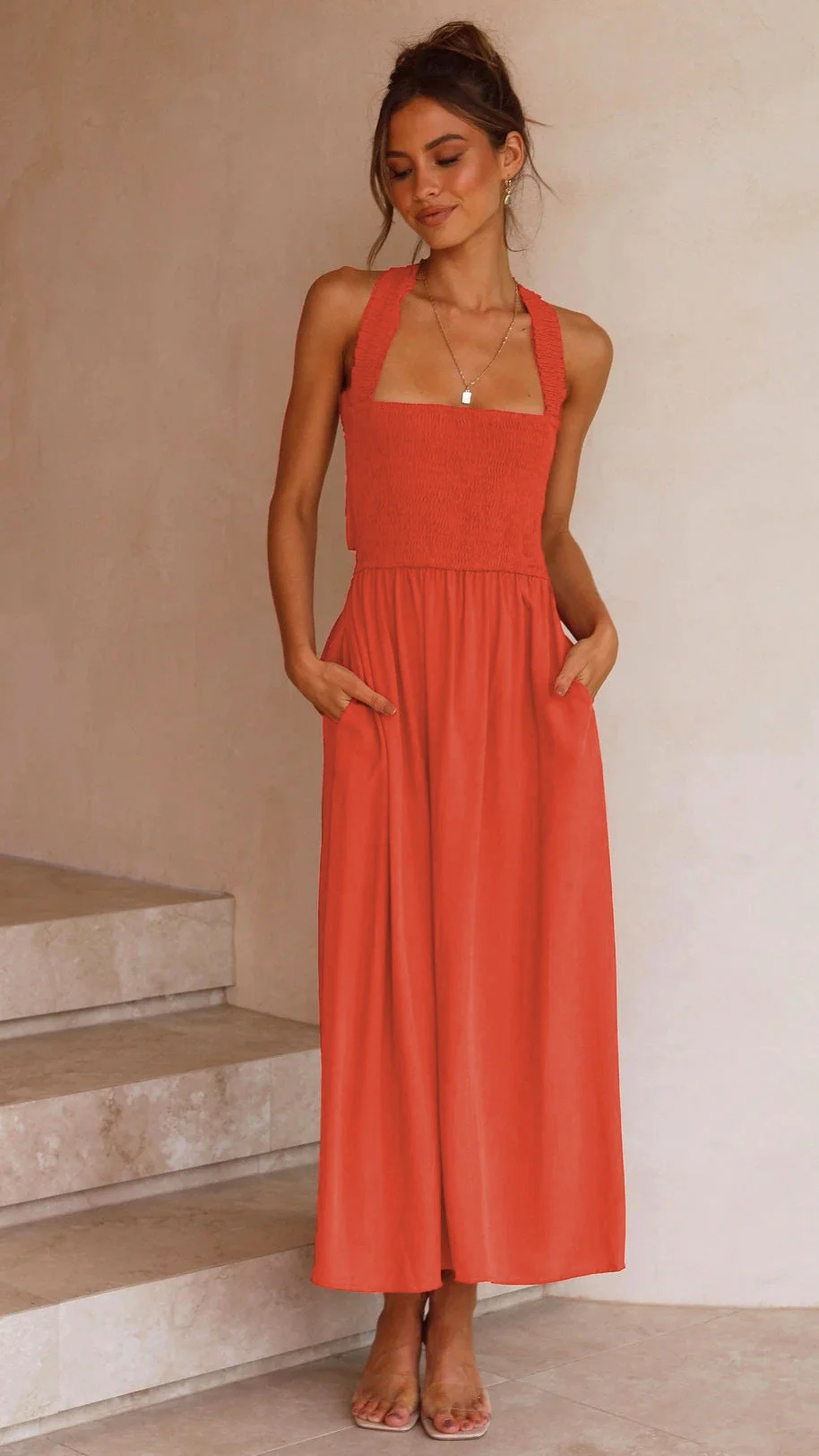 Robe Maxi Élégante pour Soirées d'Été Stylées