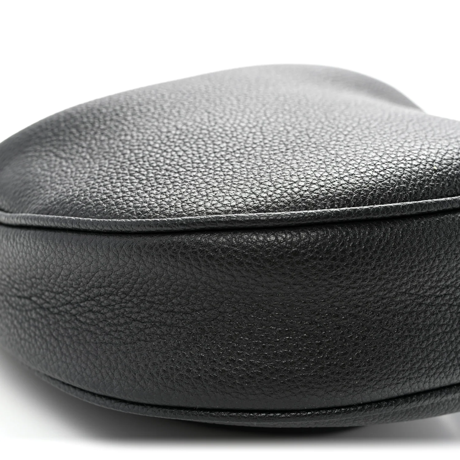 Supple Grained Calfskin Teen Lulu Shoulder Bag Black