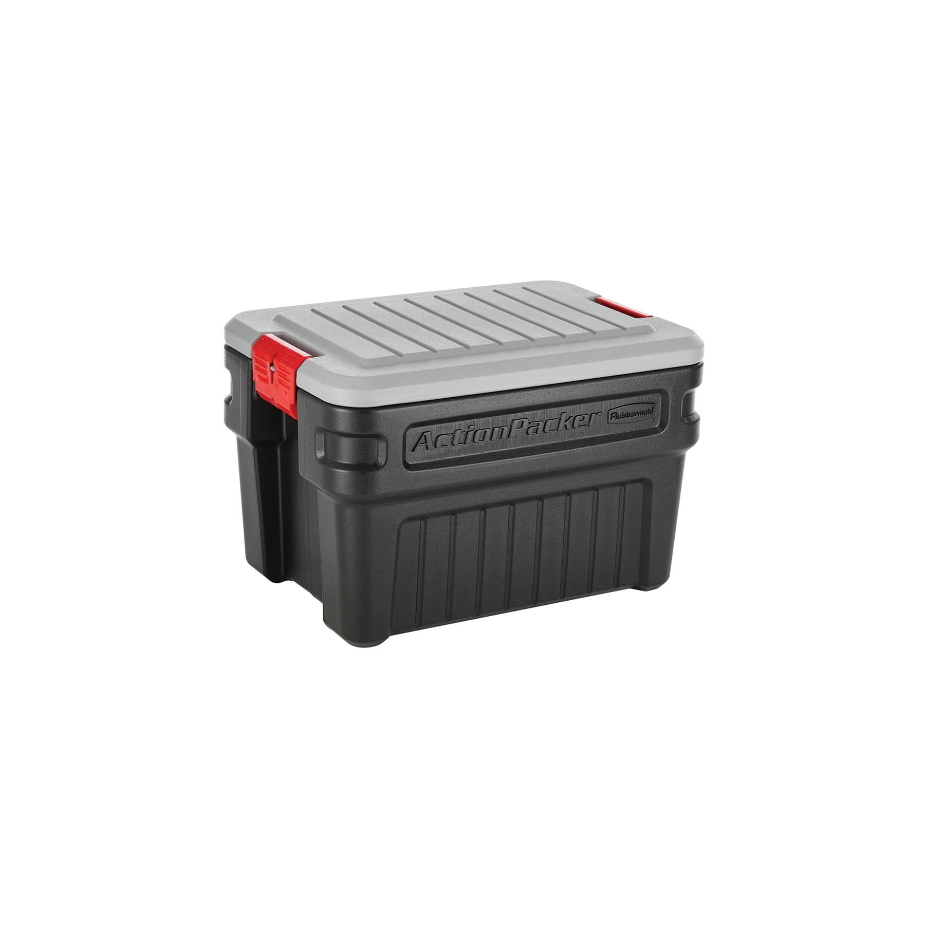 Rubbermaid 24 Gallon ActionPacker Lockable Storage Box
