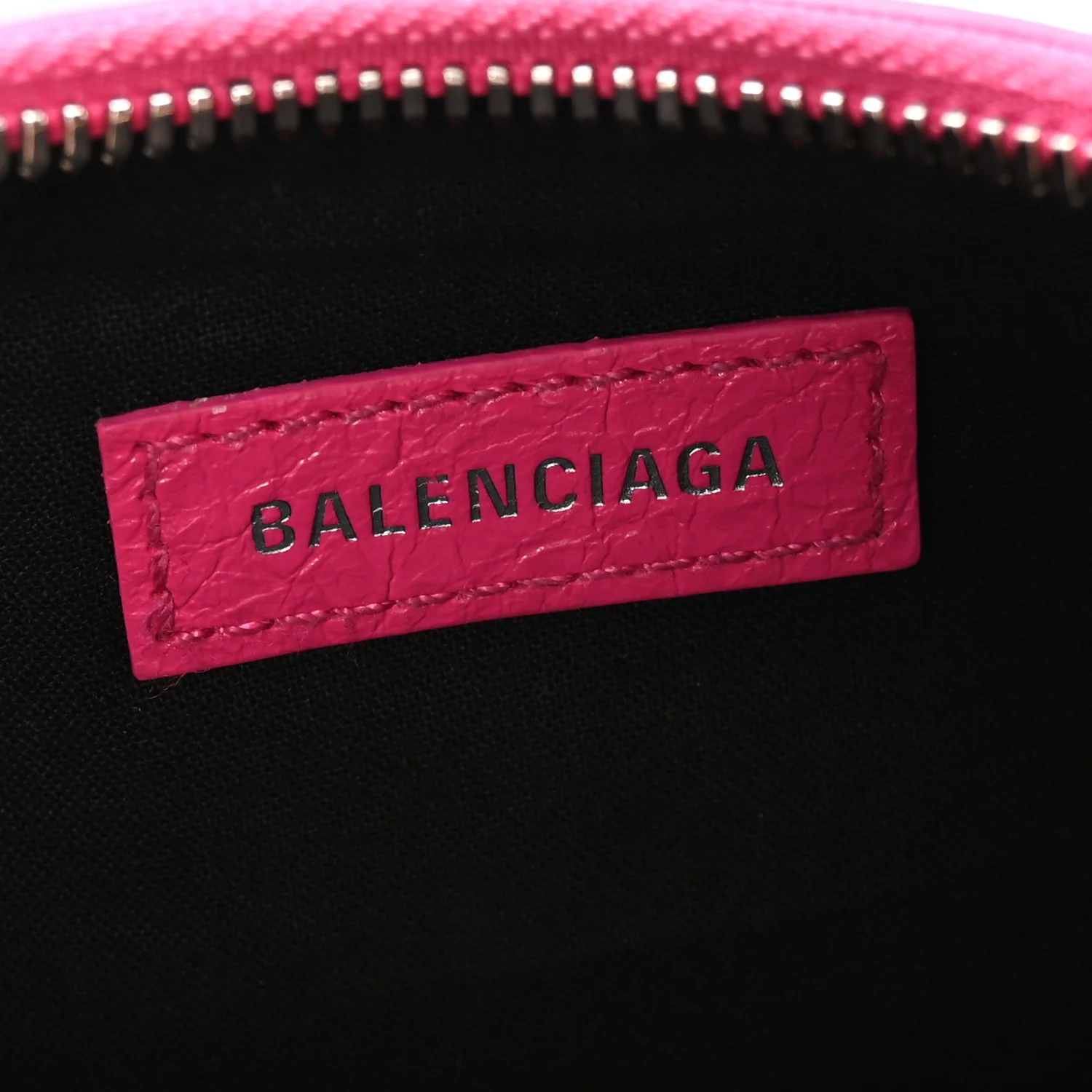 Agneau Arena Le Cagole Shoulder Bag XS Hot Pink