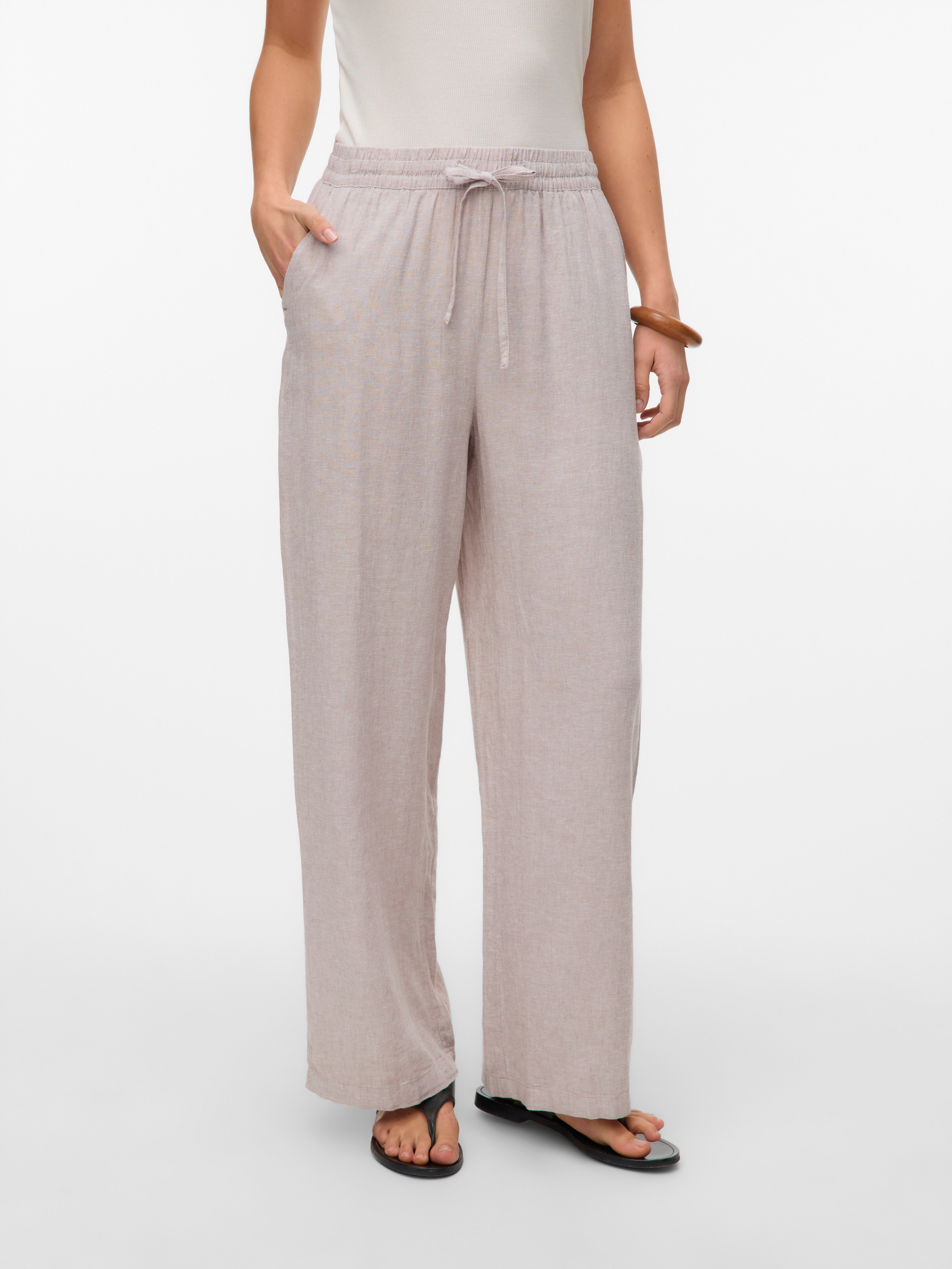 VERO MODA® VMLINN Mid waist Trousers