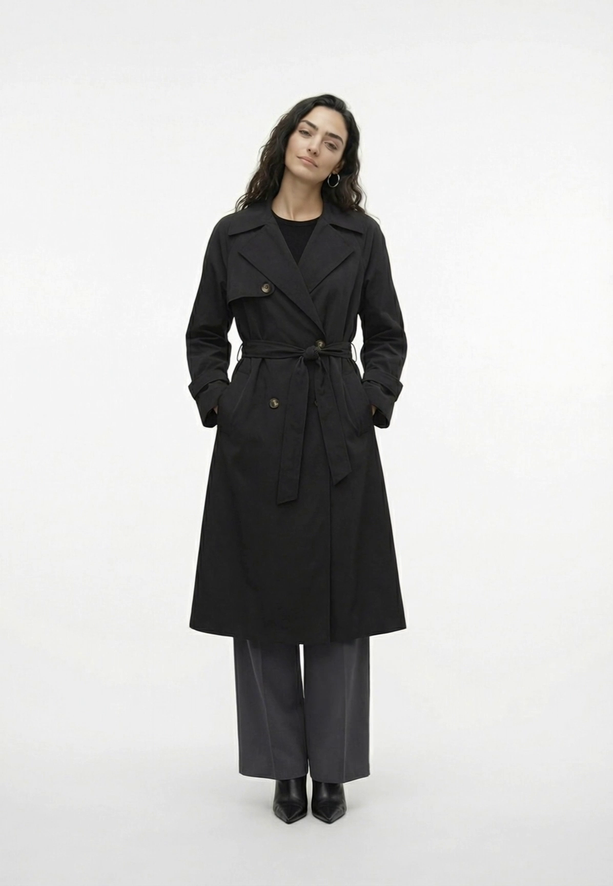 VERO MODA® VMTESSAGOLD Trenchcoat
