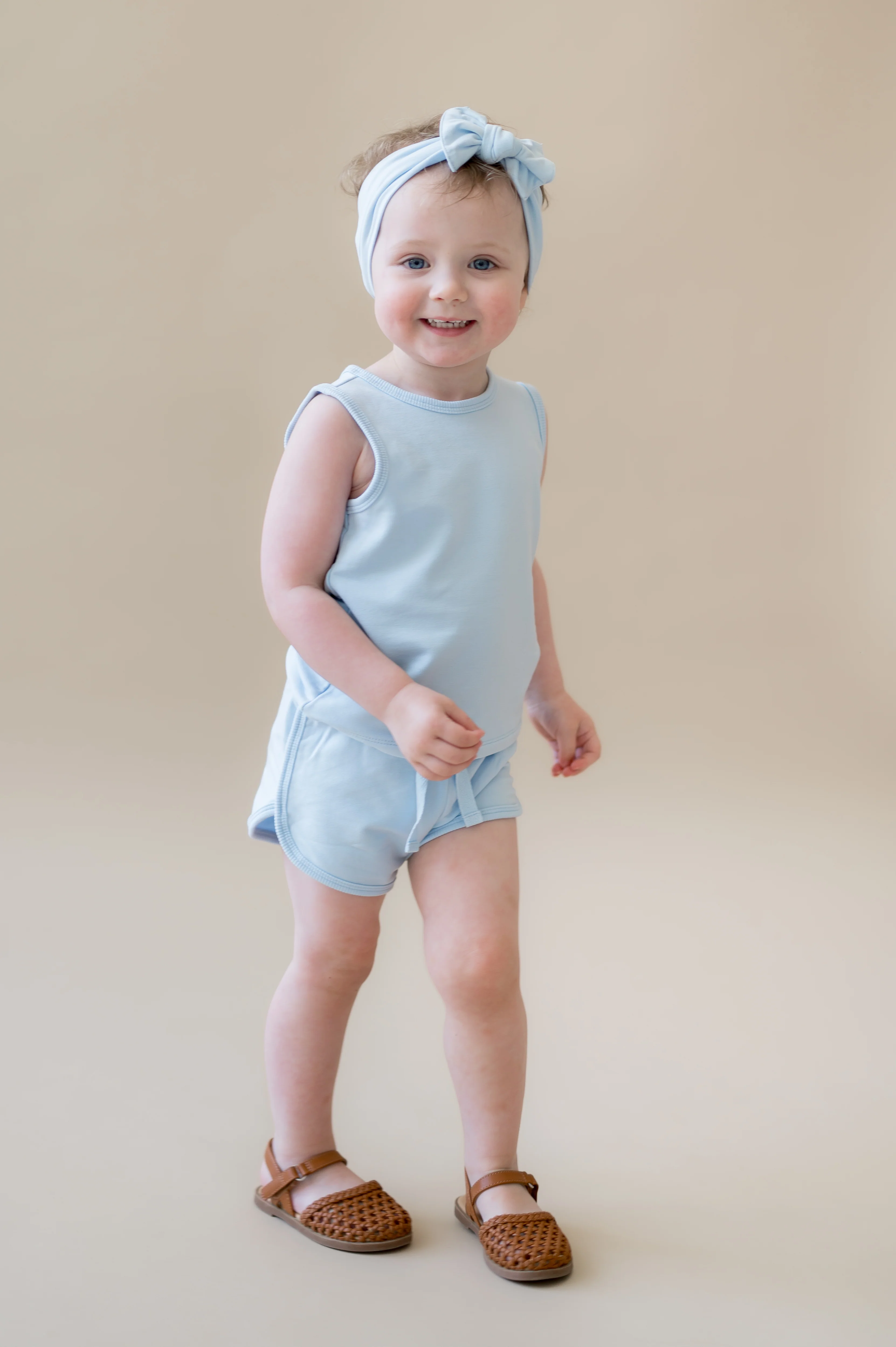 Tank Jogger Set in Breeze