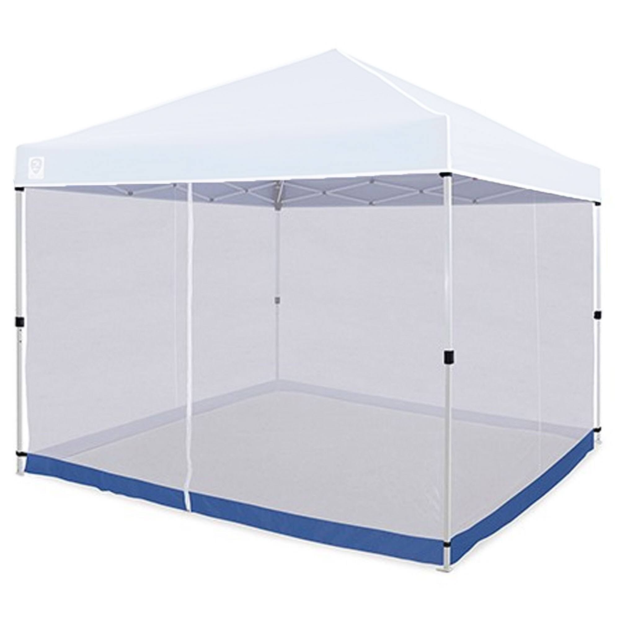 Z-Shade Everest 10 ft Straight Leg Screen Room Shelter, White (Attachment Only)
