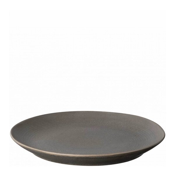 Kumi middagstallerken 26 cm mørk brun
