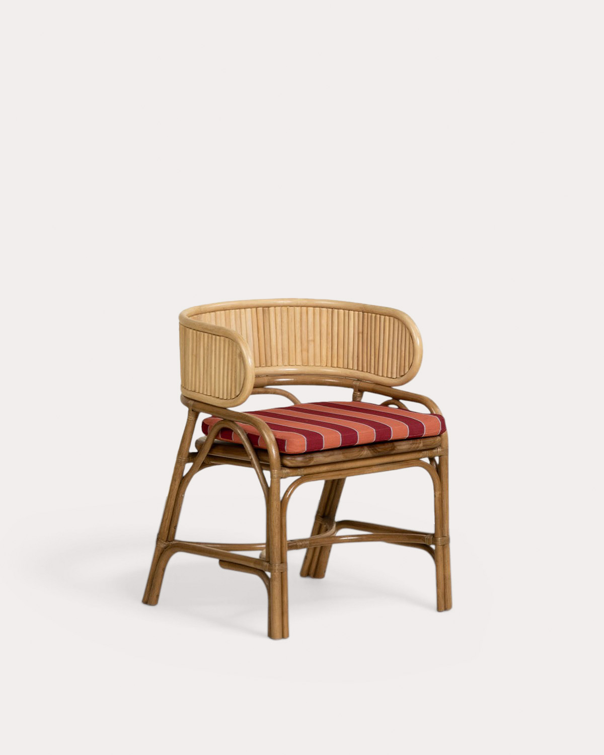 Dozza - Silla de Exterior de Ratán Natural Dozza
