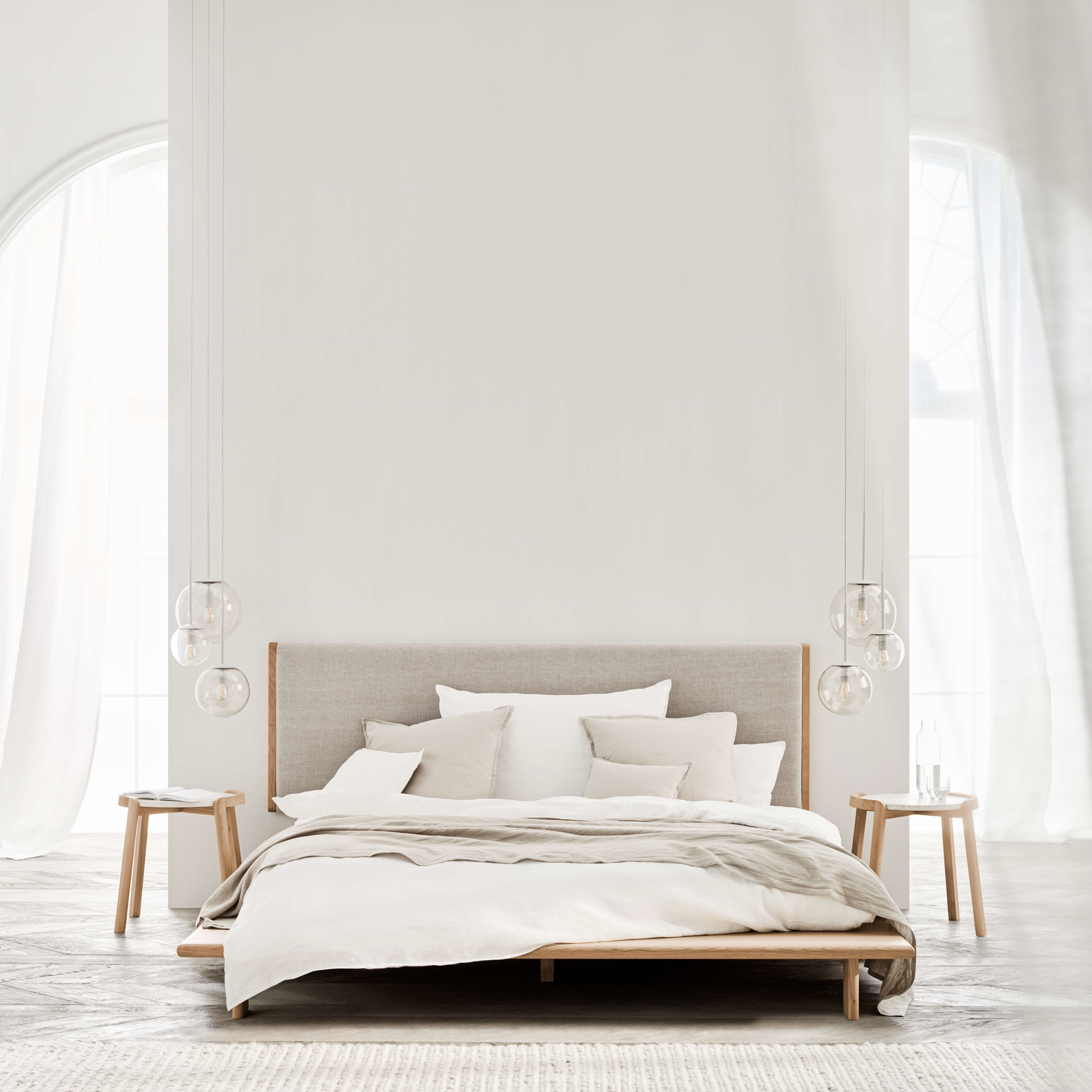 Bolia Haven Hoofdbord 186 cm - Pure Beige