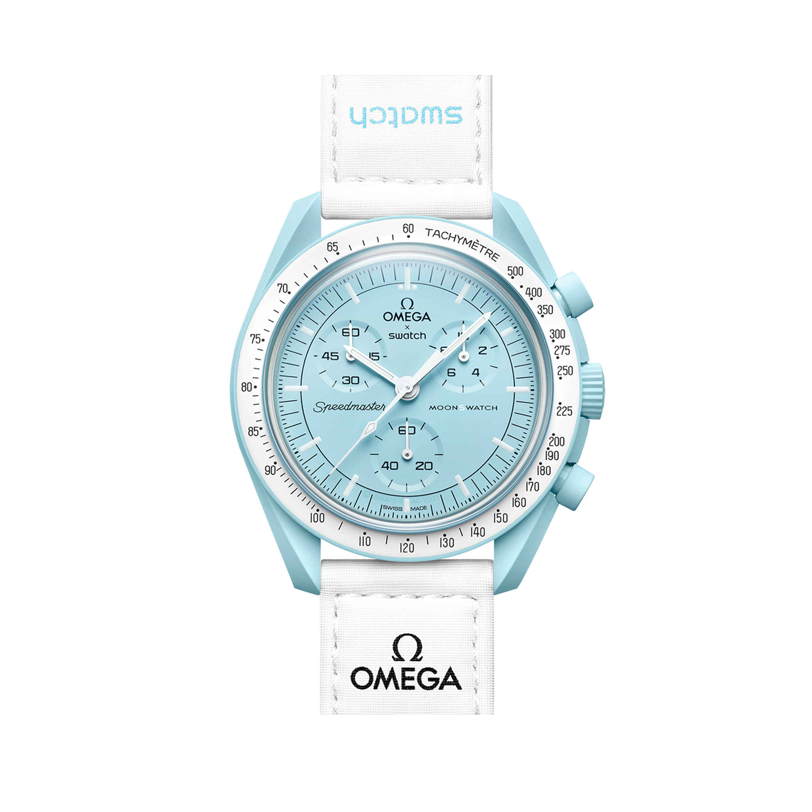[Super Clone]Swatch x Omega SO33L100 Bioceramic Moonswatch Mission to Uranus