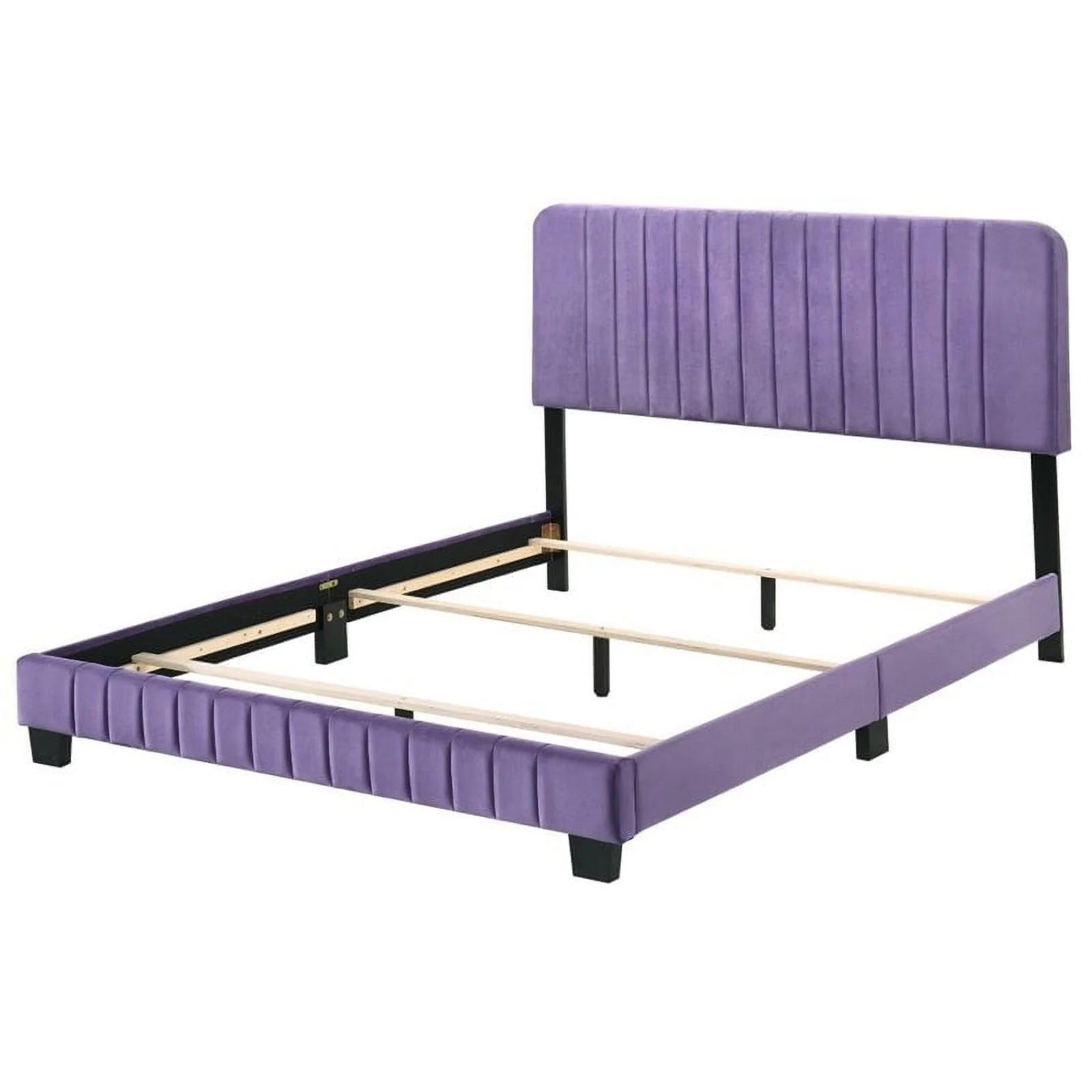 Glory Furniture Lodi G0502-KB-UP KING BED , PURPLE(Twin)