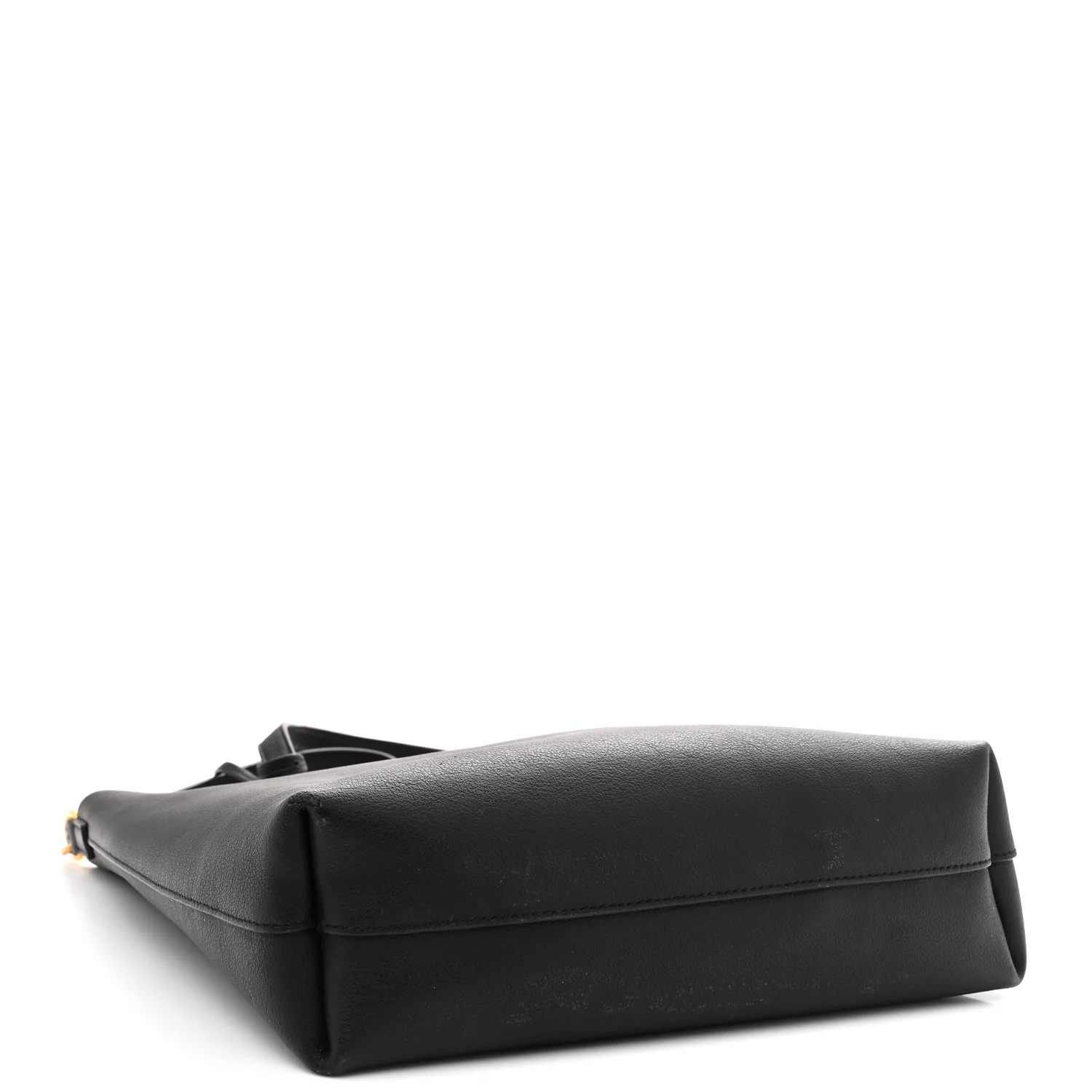 Calfskin Toy Shopping Tote Black