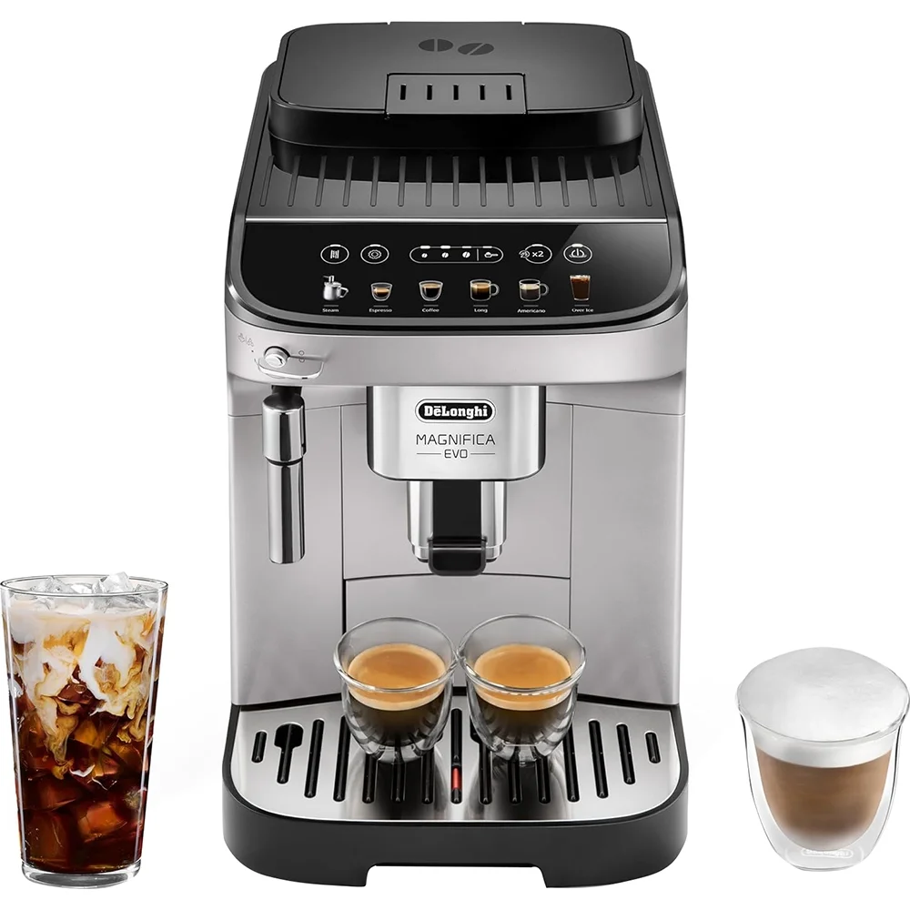 Magnifica Evo Automatic Espresso Coffee Machine, 6 Recipe ECAM29043SB