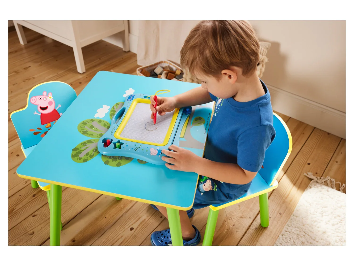 Ensemble de table et chaises pour enfant Peppa Pig