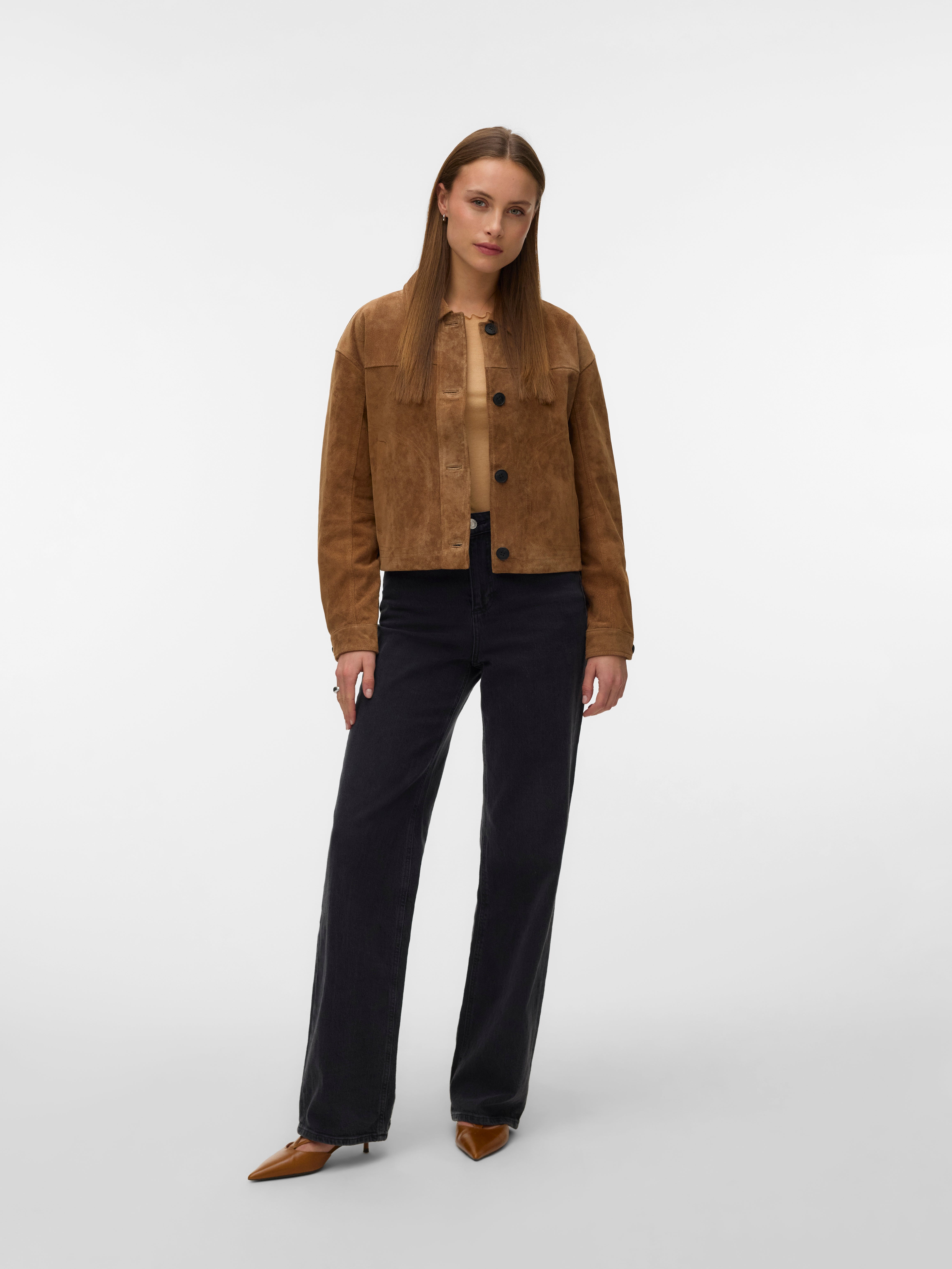 VERO MODA® VMROYCESTINE Suede Jacket