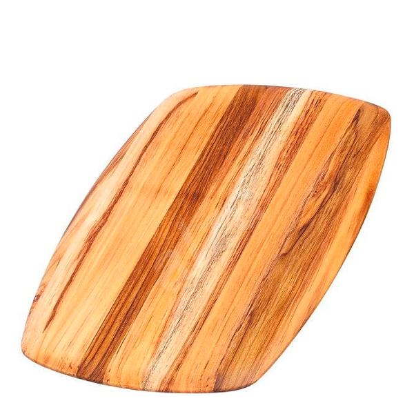 Serverings- og skjærebrett (L) 41x28 cm teak