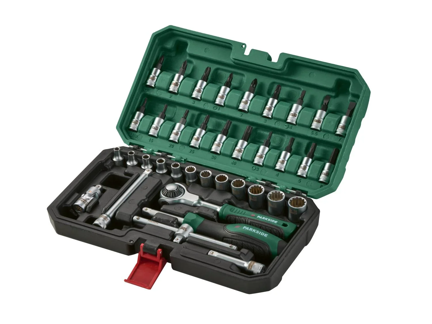 PARKSIDE Douilles avec cliquet  tte pivotante