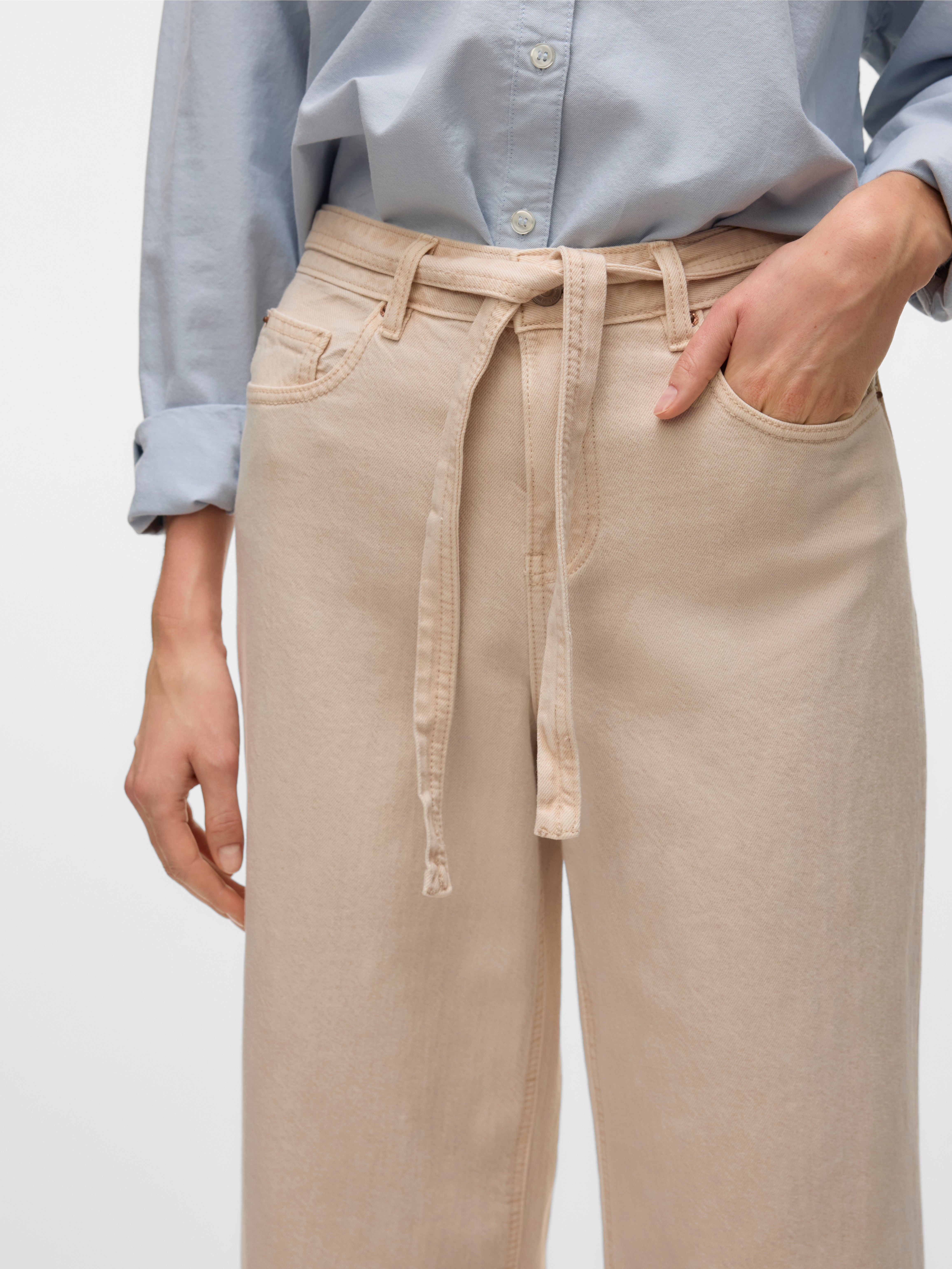 VERO MODA® VMKARLIE Mid waist Wide Leg Fit Jeans