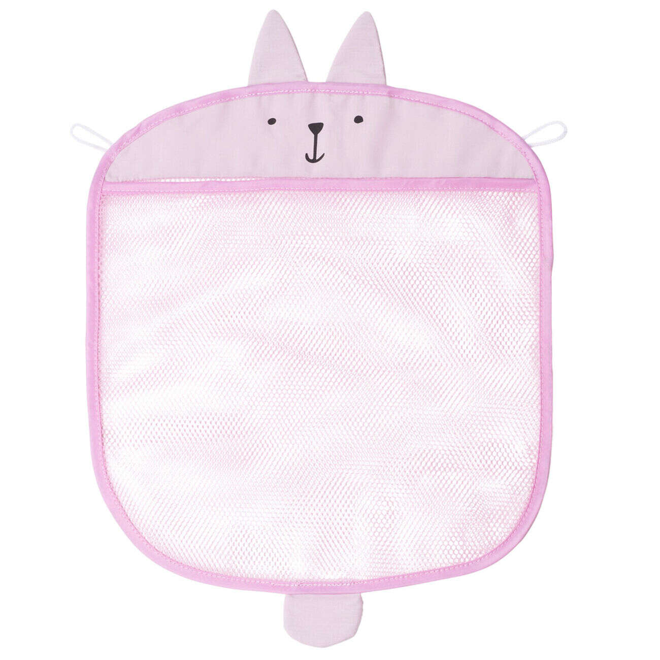 Rangement salle de bain enfant filet avec ventouses 35x39cm (3 modèles)