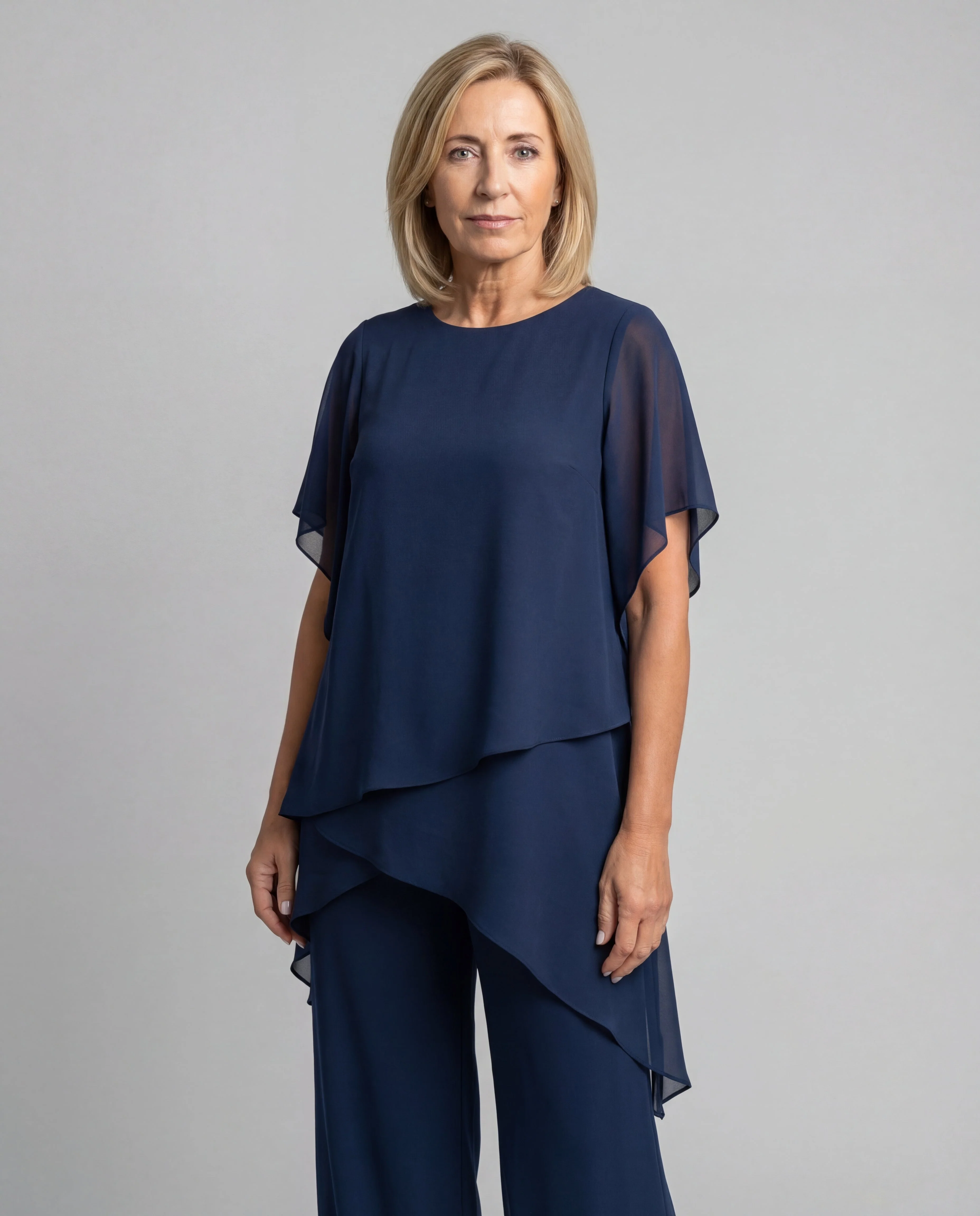 Ensemble fluide deux pièces pour femme