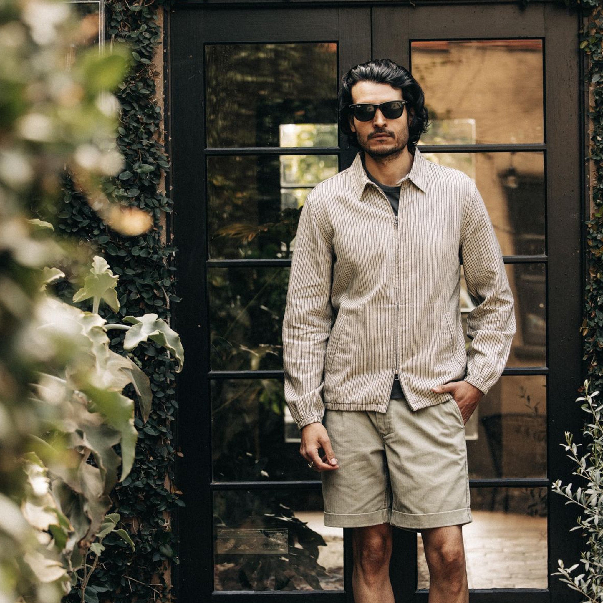 La veste Clark à rayures Morita