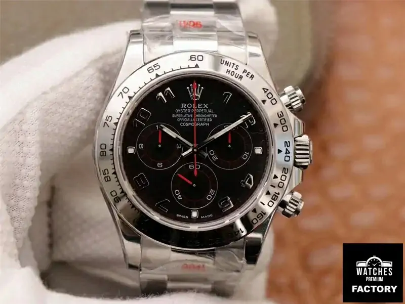Rolex Daytona Cosmograph 116509-78599 Noob Factory Black Dial