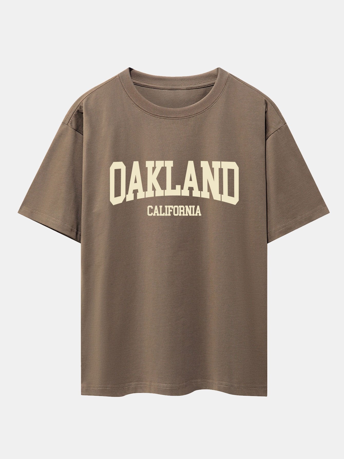 T-shirt oversize épais à imprimé vintage Oakland