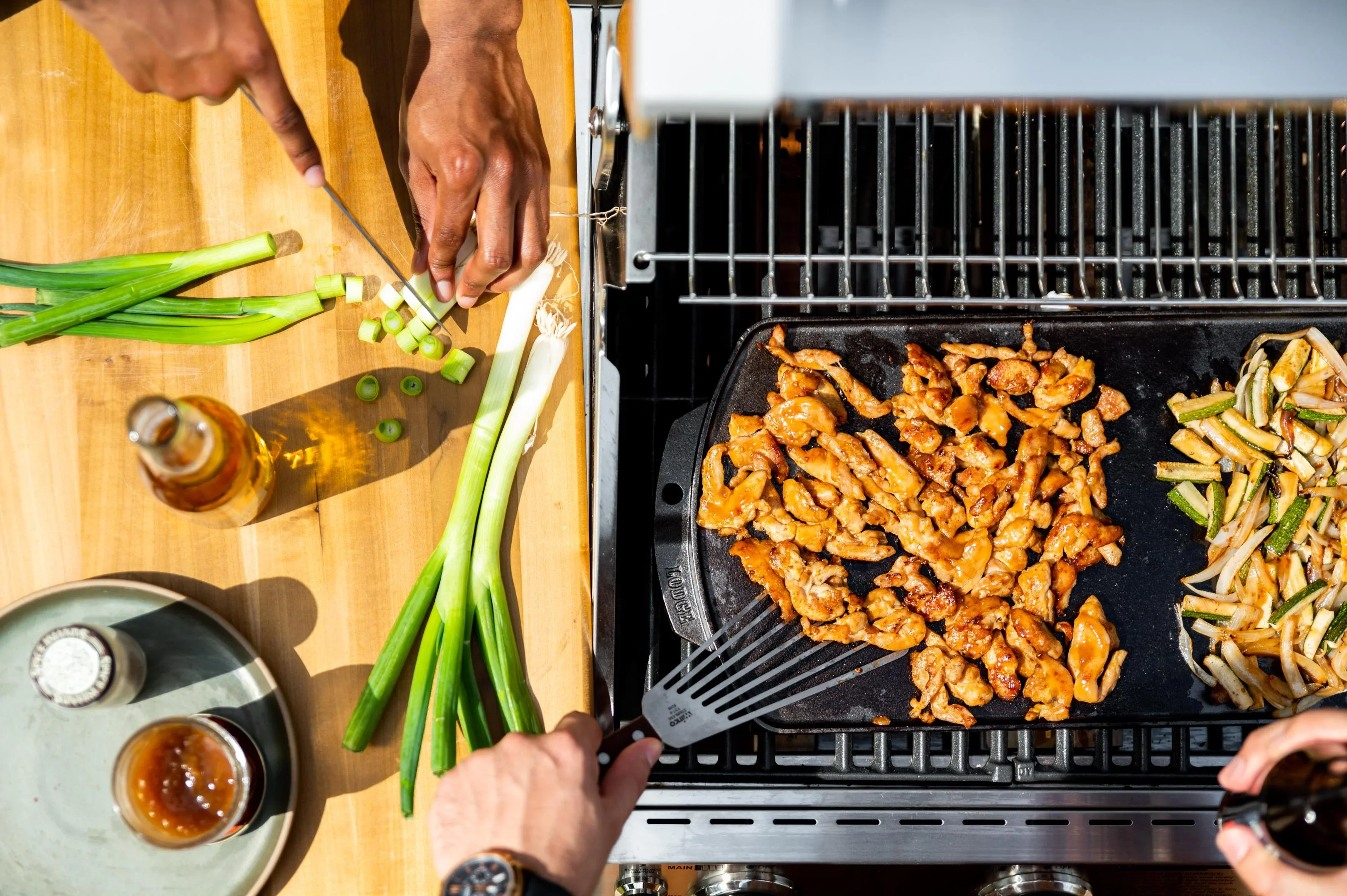 Seasoned Cast Iron Reversible Grill/Griddle