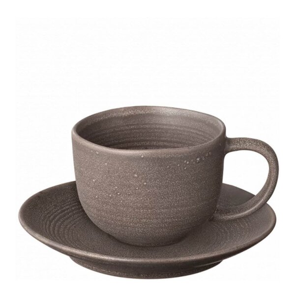 Kumi kaffekopp 19 cl 2 stk mørk brun