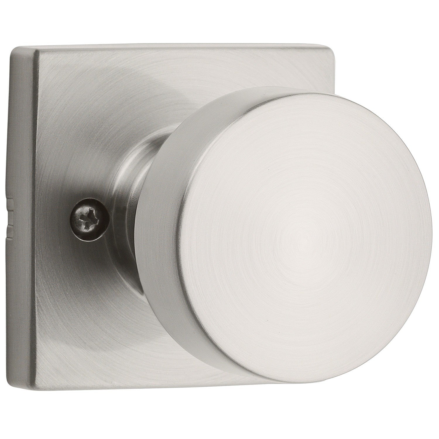 Kwikset 788PSKSQT Pismo Dummy Door Knob with Square Rose - TA Screen Specialist, Inc.