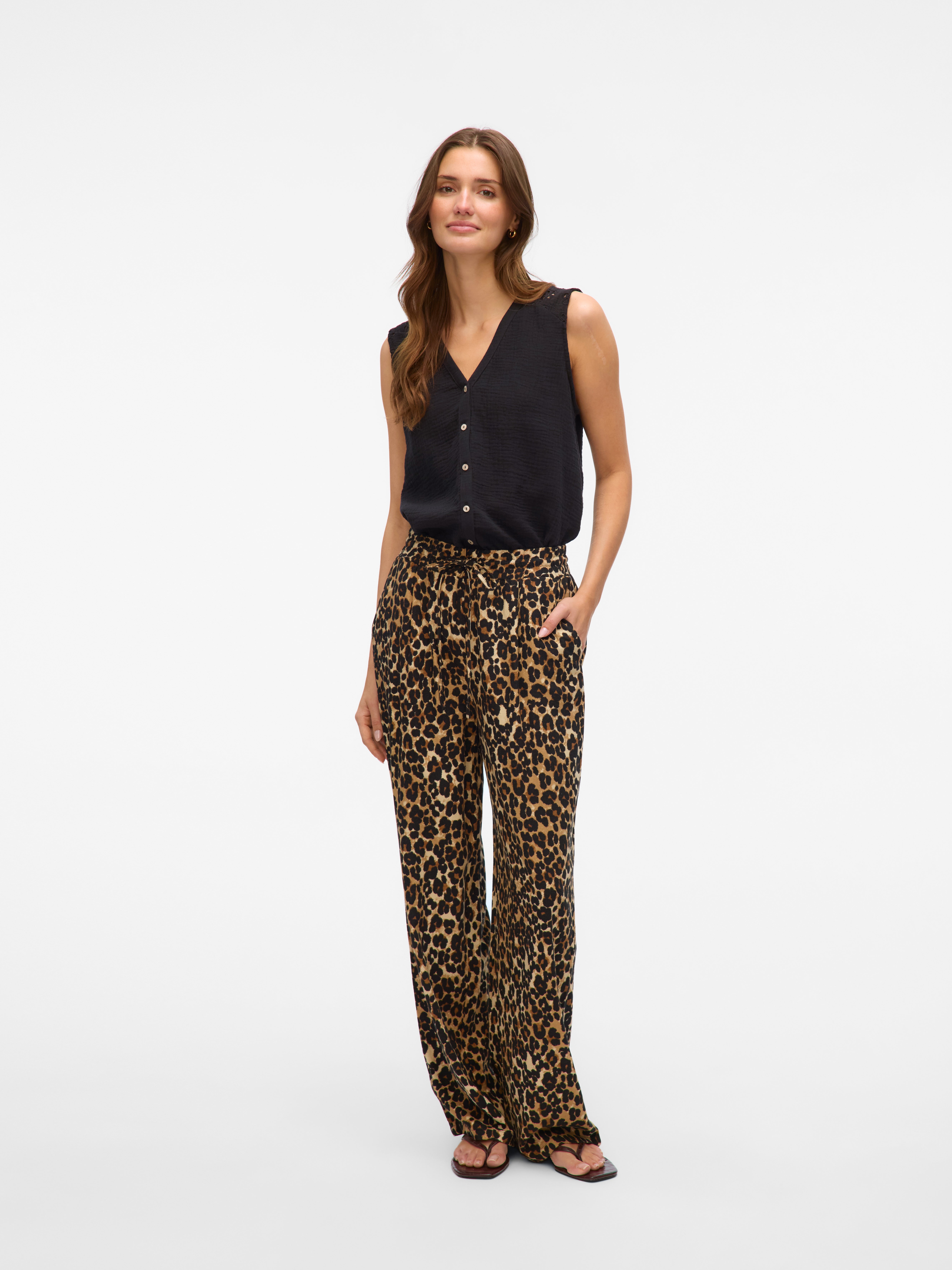 VERO MODA® VMJESMILO Mid waist Trousers