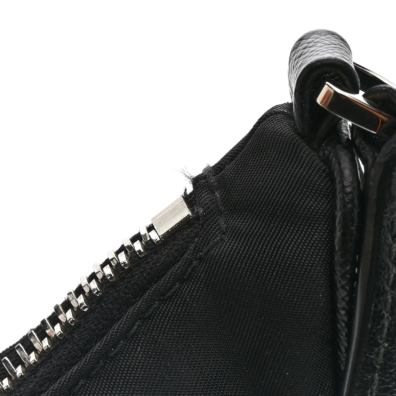 Tessuto Nylon Saffiano Mini Re-Edition 2005 Bag Black