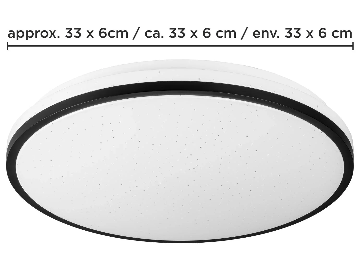 LIVARNO Plafonnier  LED avec variateur de blanc
