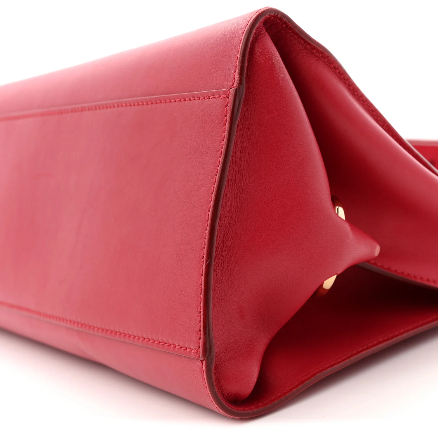 Calfskin Medium Sofia Shoulder Bag Red