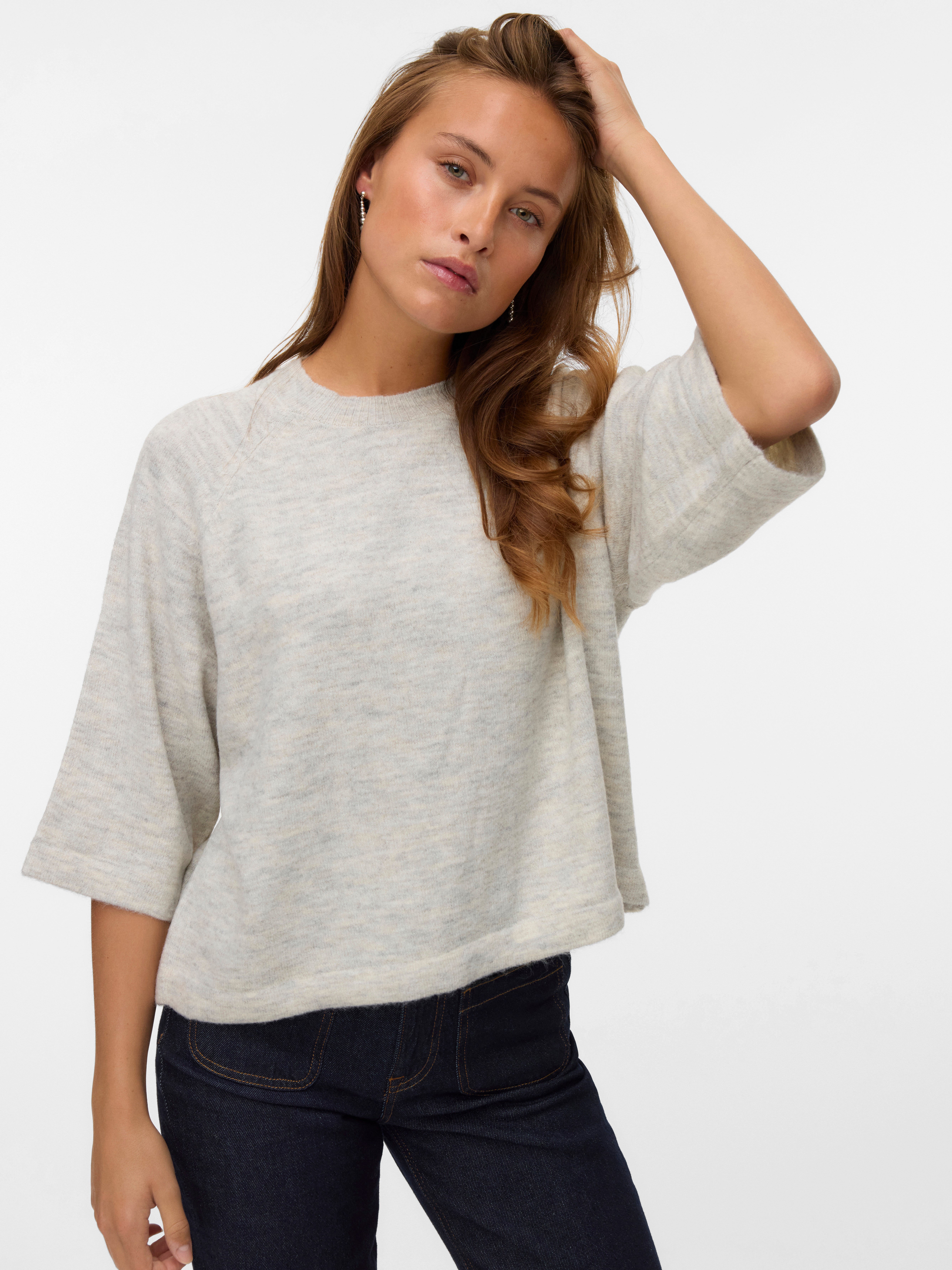 VERO MODA® VMLEFILE Knitted pullover