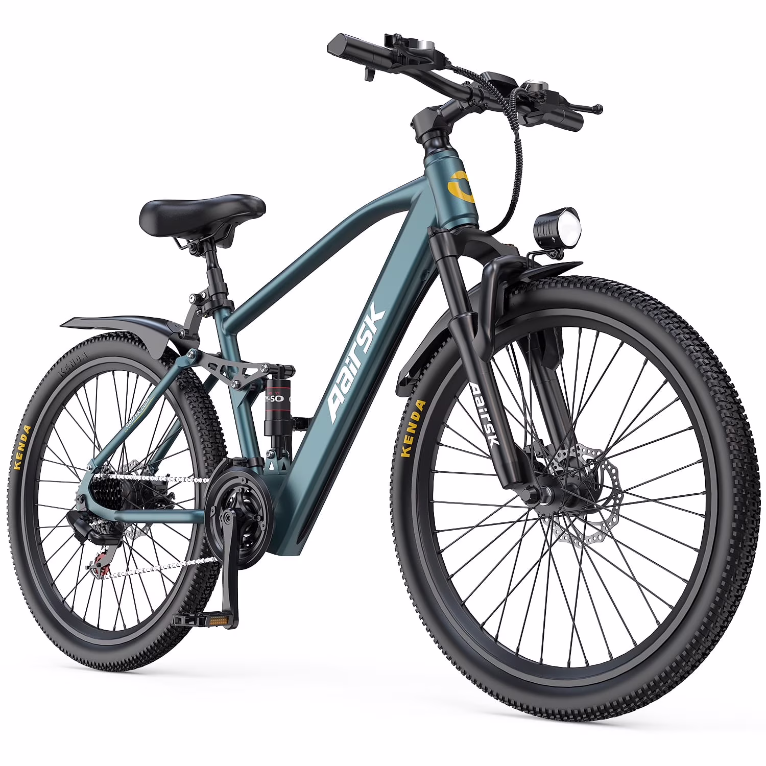 24'' Electric Bike for Adults, 400W E-bicycle, Top Speed 25MPH, 36V 13AH Battery, City Mountain Ebike(24")