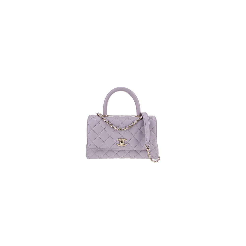 Chanel MINI COCO Handle Bag(HIGH-END GRADE)