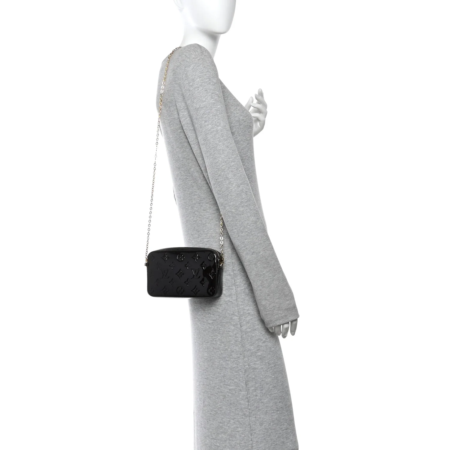 Vernis Camera Pouch Amarante