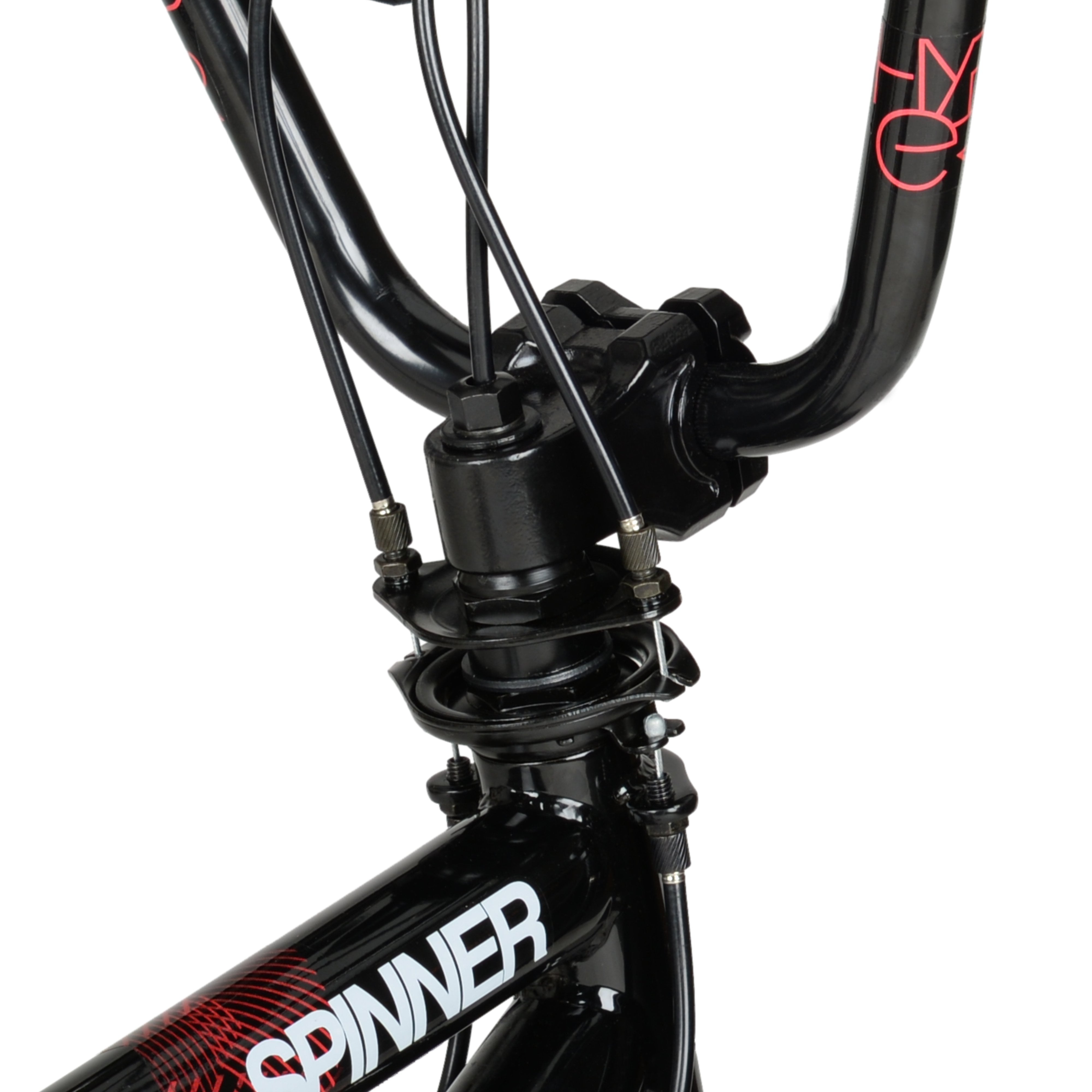 Bicycle 20 In. Boys Spinner BMX Bike. Kids. Black
