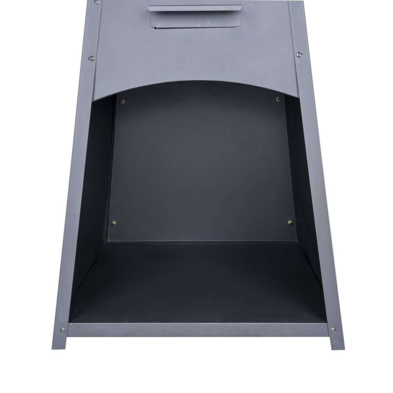 Brasero en acier inox noir Mérida Ø80xH96cm