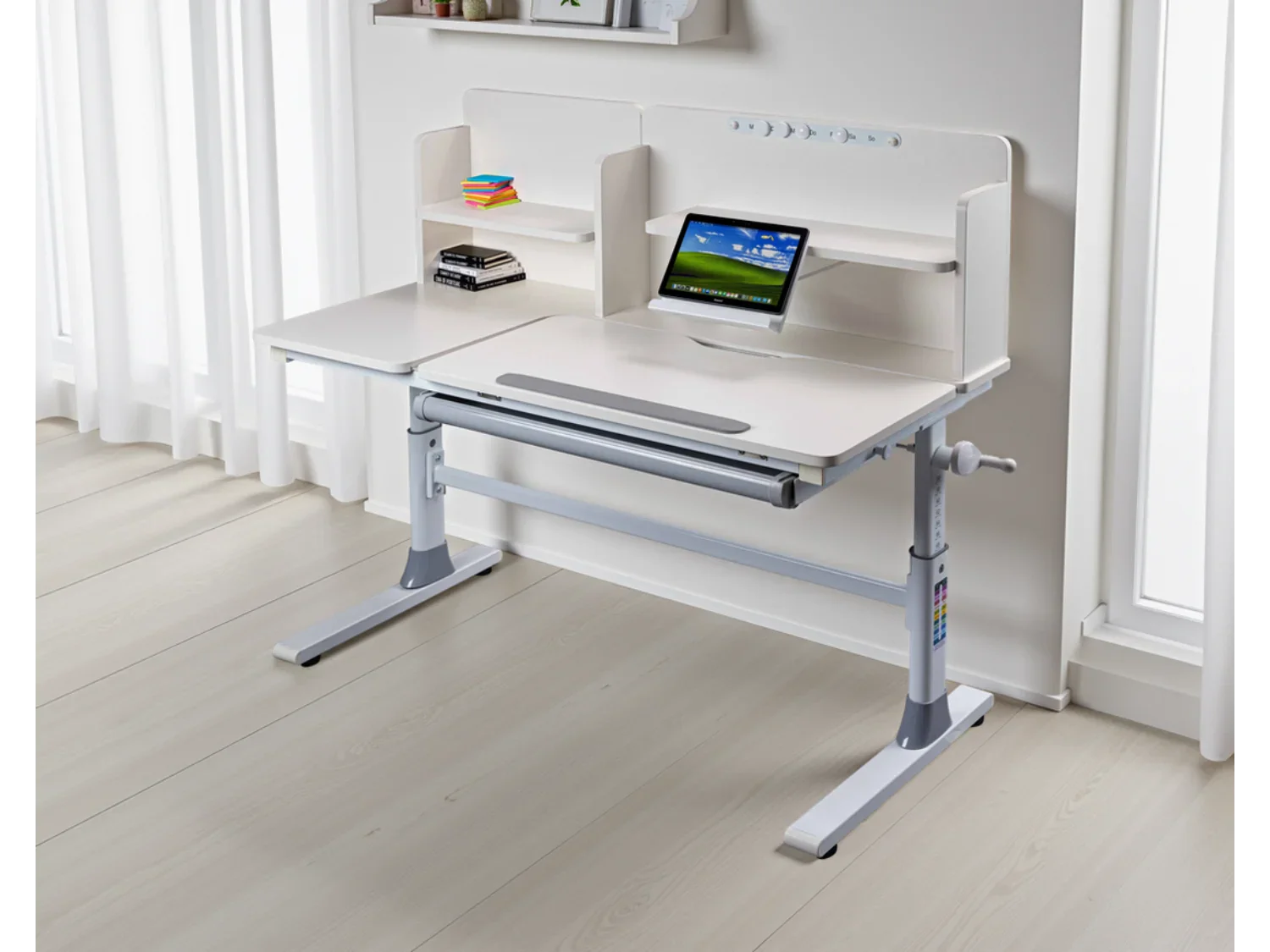 Inter Link Bureau Sren, 120 x 60 x 96 - 116 cm