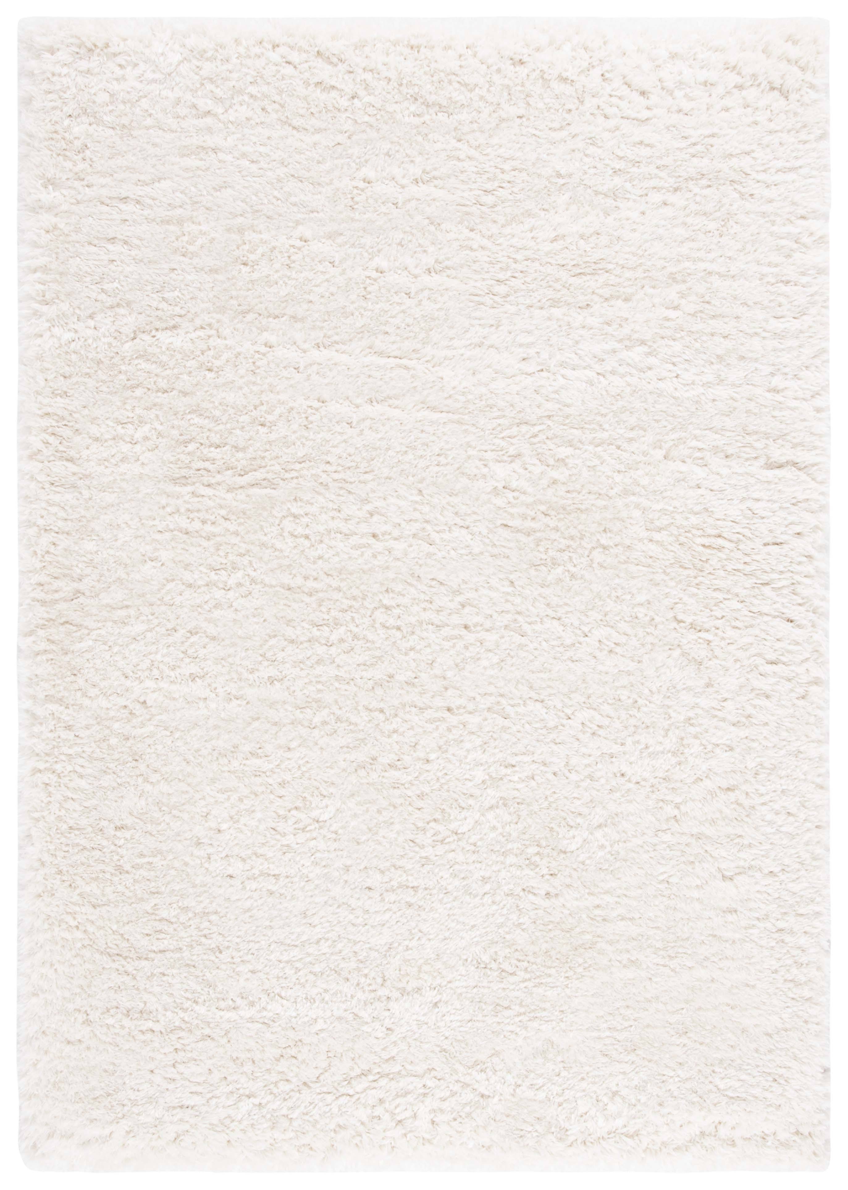 Safavieh Flokati Shag Collection FLK950B Ivory Rug - 6' 7