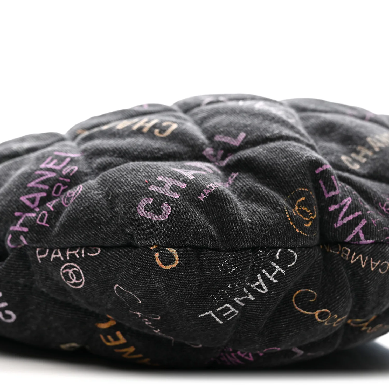 Denim Quilted Denim Mood Hobo Black Multicolor