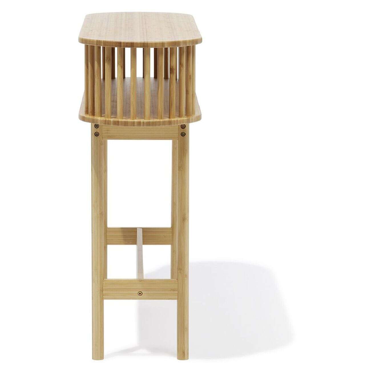 Console Gaïa bambou naturel - L100xP30xH80cm