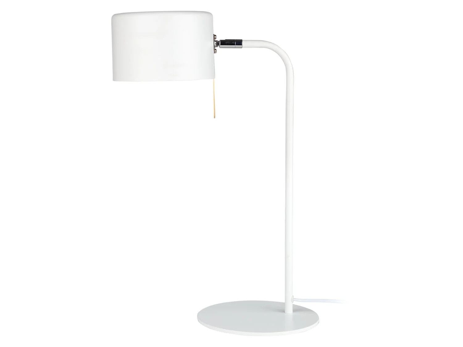 LIVARNO home Lampe de table, 1 ou 2 ampoules, blanc mat
