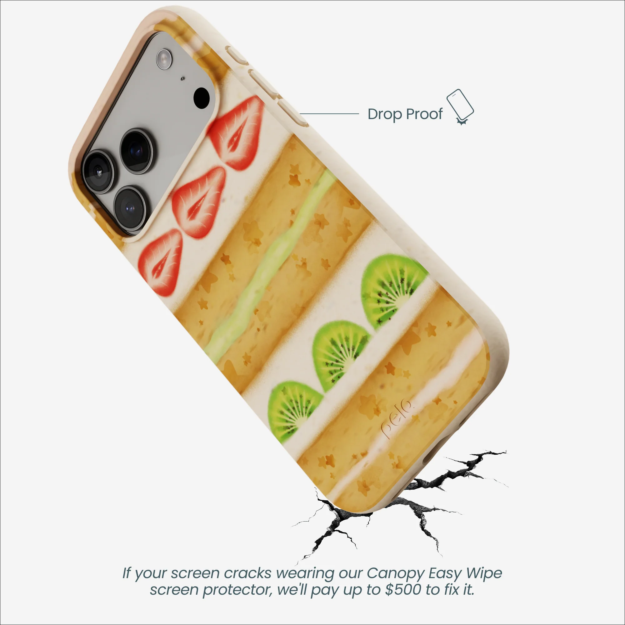 Seashell Fruit Cake iPhone 17 Pro Max Case