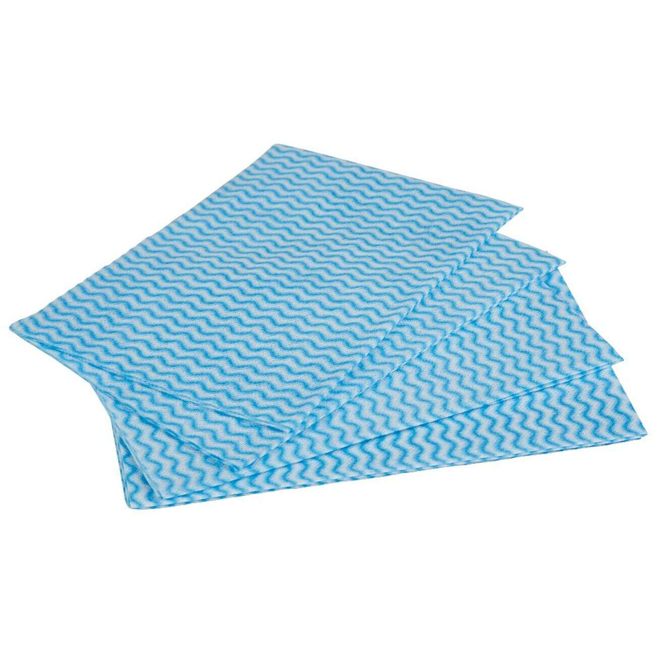 Lavette en polyester non tissée x5