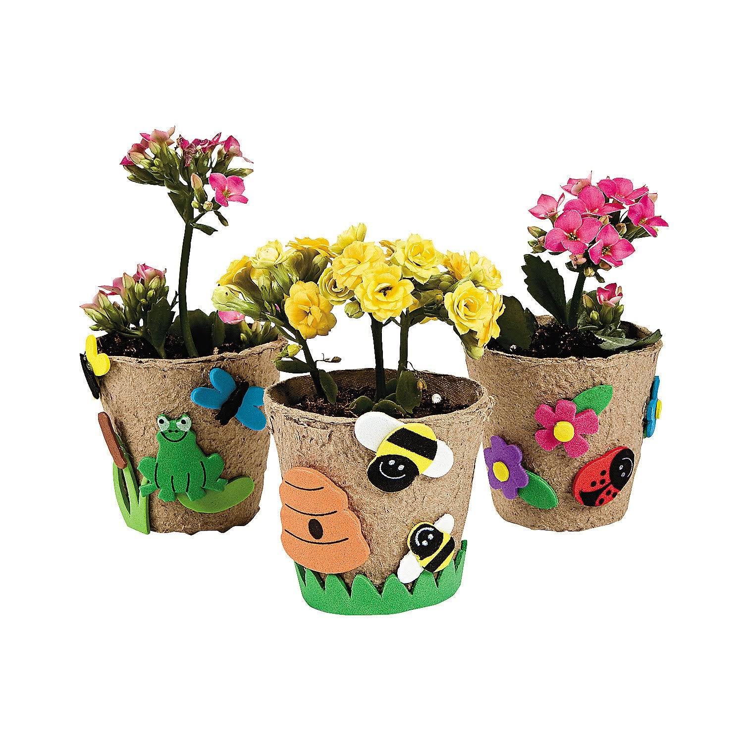 Garden Pot Craft Kit 12 Kits