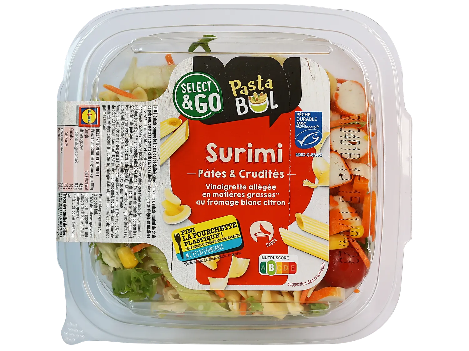 SELECT & GO Salade ptes & crudits