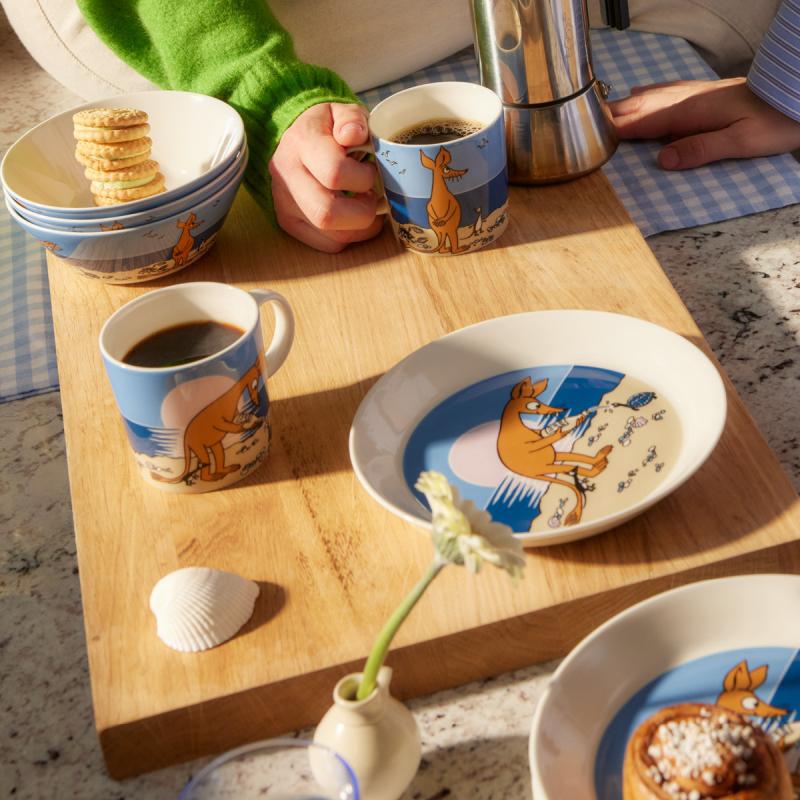Frokostbolle 15 cm Sniff blå