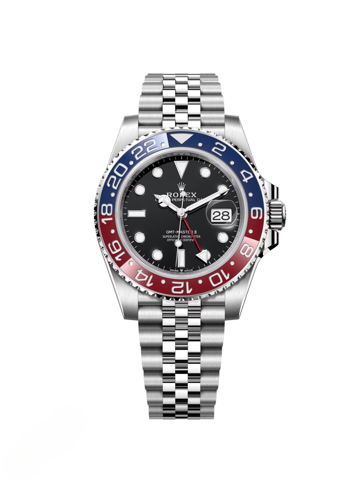[Super Clone]RLX GMT-Master II Steel Blue & Red 