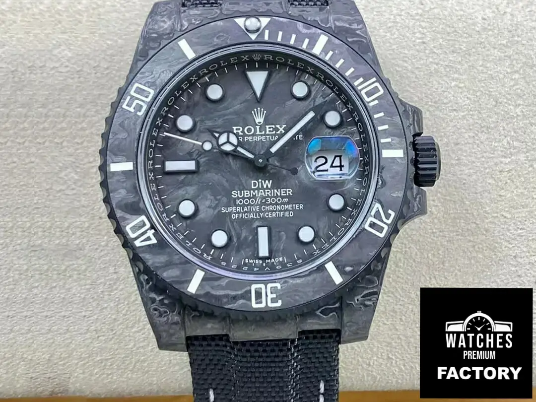 Rolex Submariner VS Factory Carbon Fiber Case